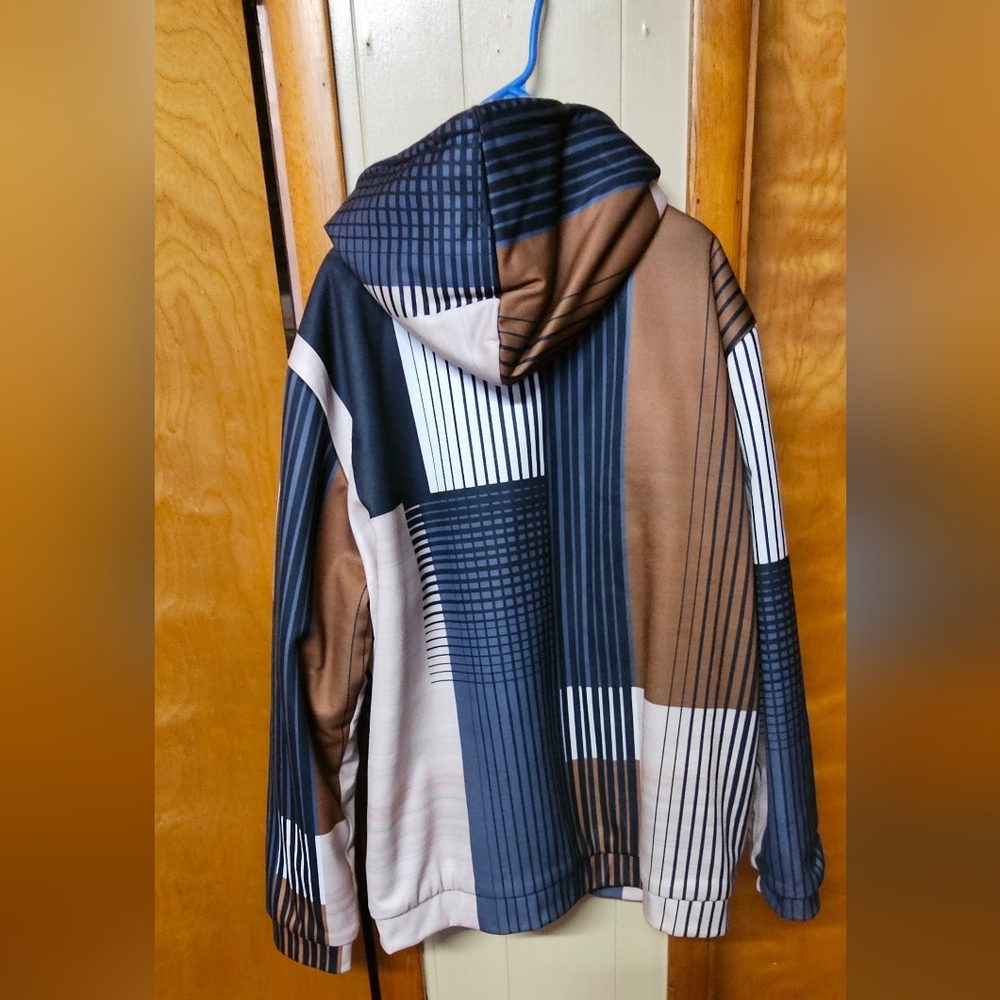 Faux Fur Lined Ethnic Style Jacket - image 3